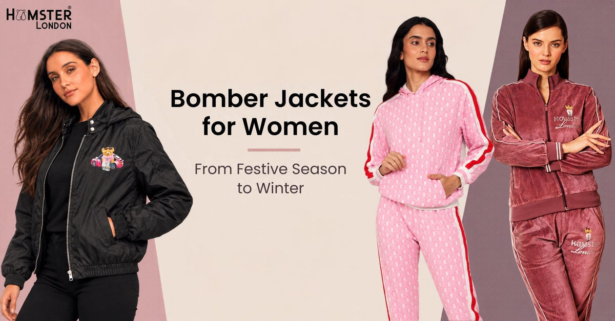Bomber Jackets for Women From Festive Season to Winter