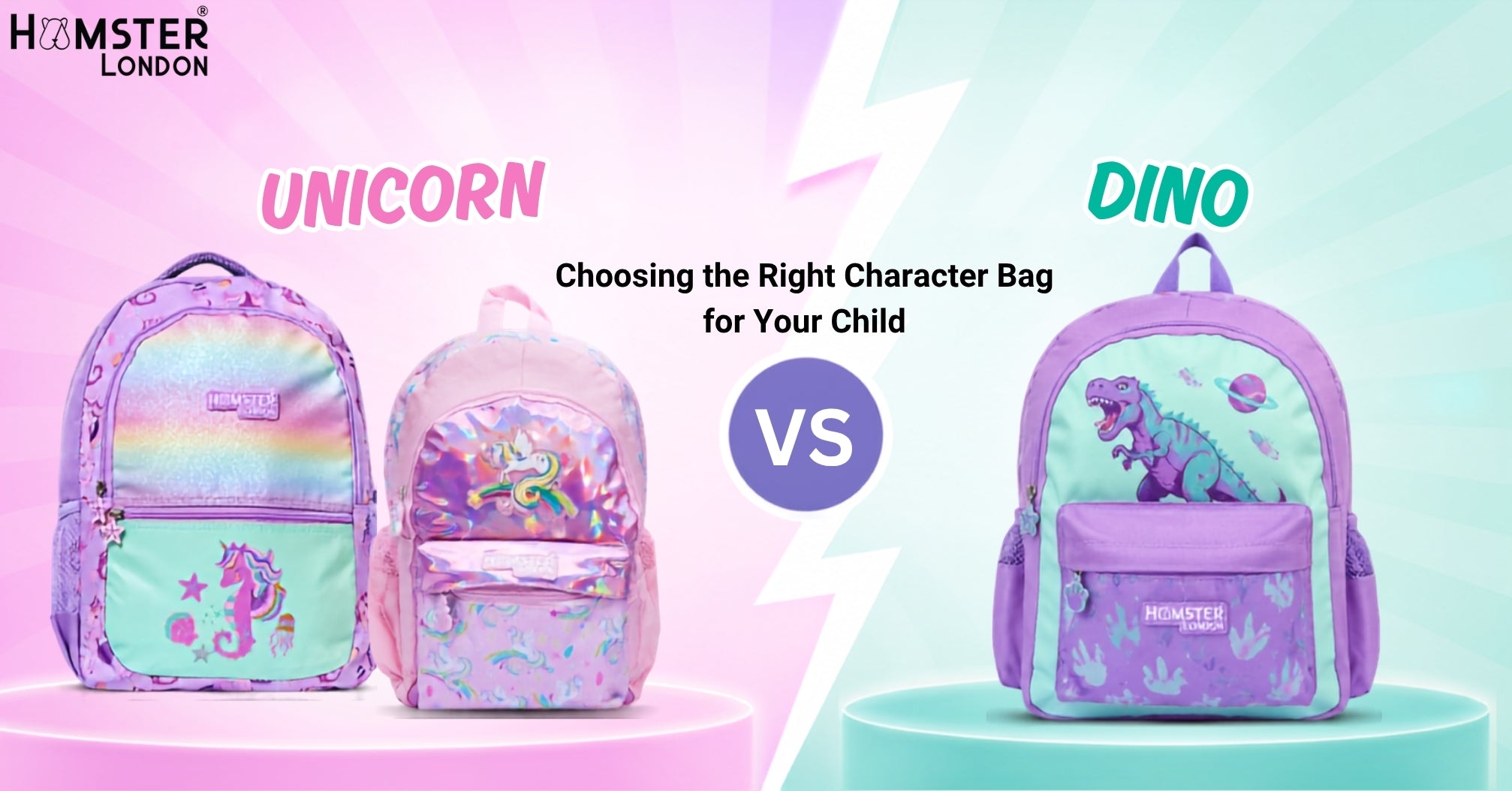 Unicorn vs Dino: Choosing the Right Character Bag for Your Child