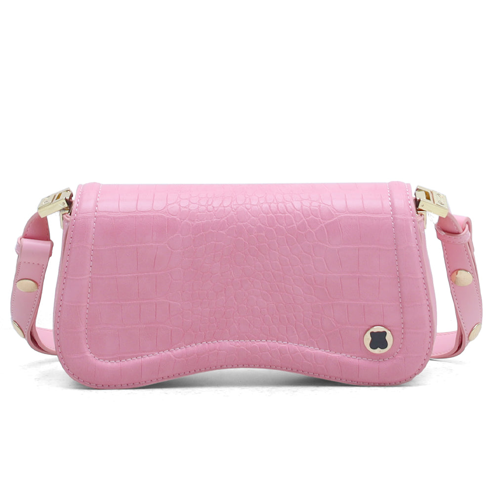 Hamster London Roma Shoulder Bag Pink