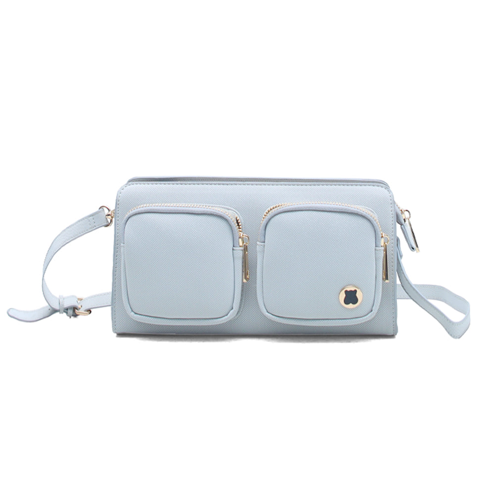 Hamster London Roma Crossbody Silver