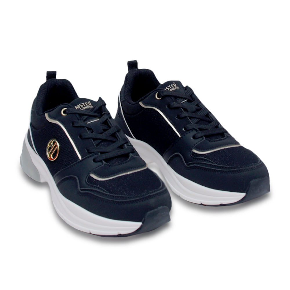 Hamster London Signature Black Sneakers