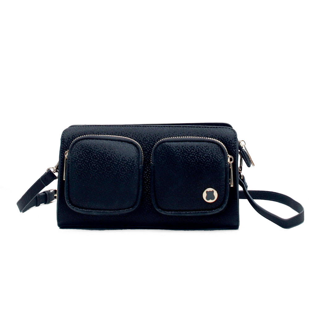 Hamster London Roma Crossbody Black