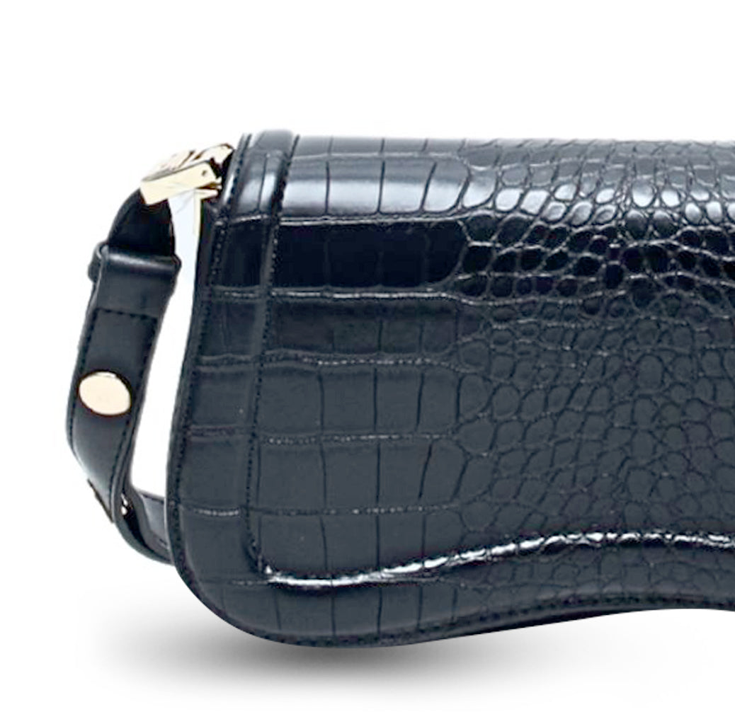 Hamster London Roma Shoulder Bag Black