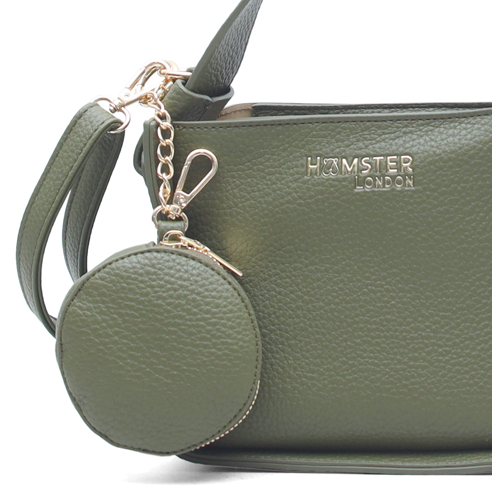 Hamster London Roma Top Handle Mini Olive