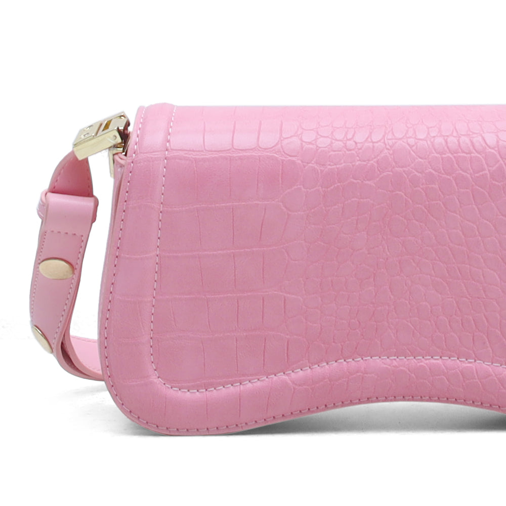 Hamster London Roma Shoulder Bag Pink