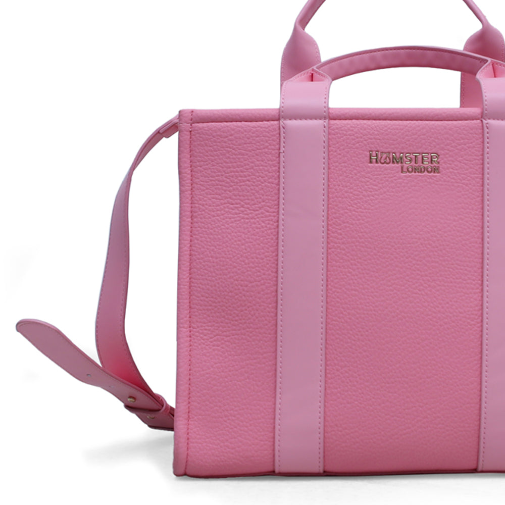 Hamster London Roma Tote Bag Pink