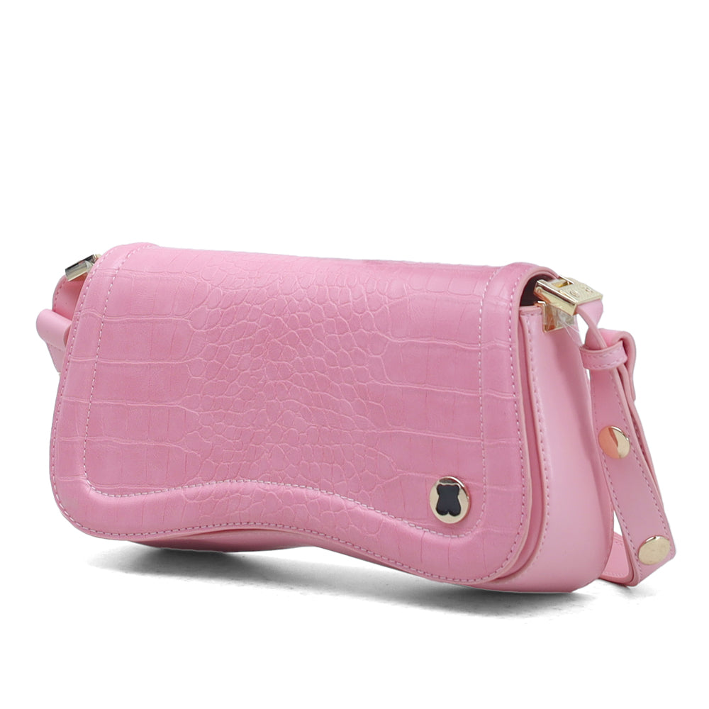 Hamster London Roma Shoulder Bag Pink