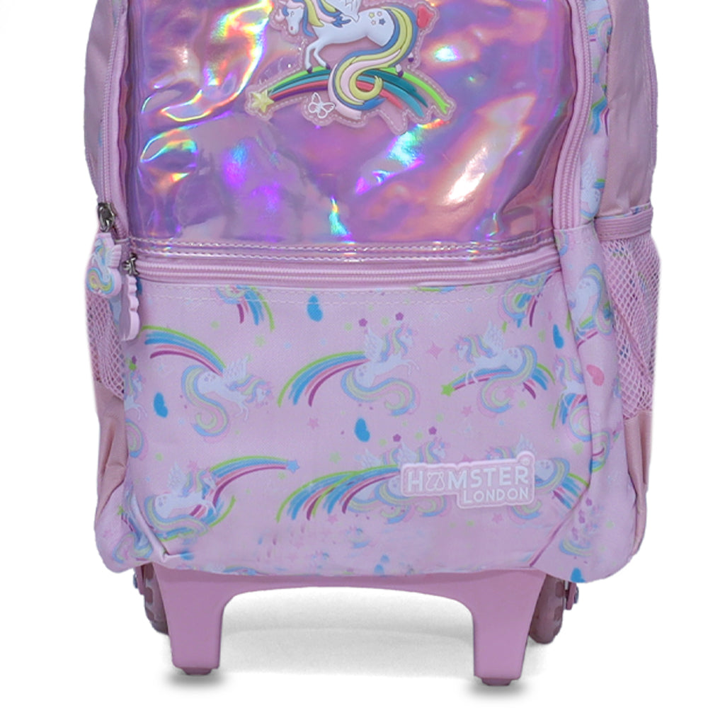 Hamster London Perky Unicorn Trolley Bag
