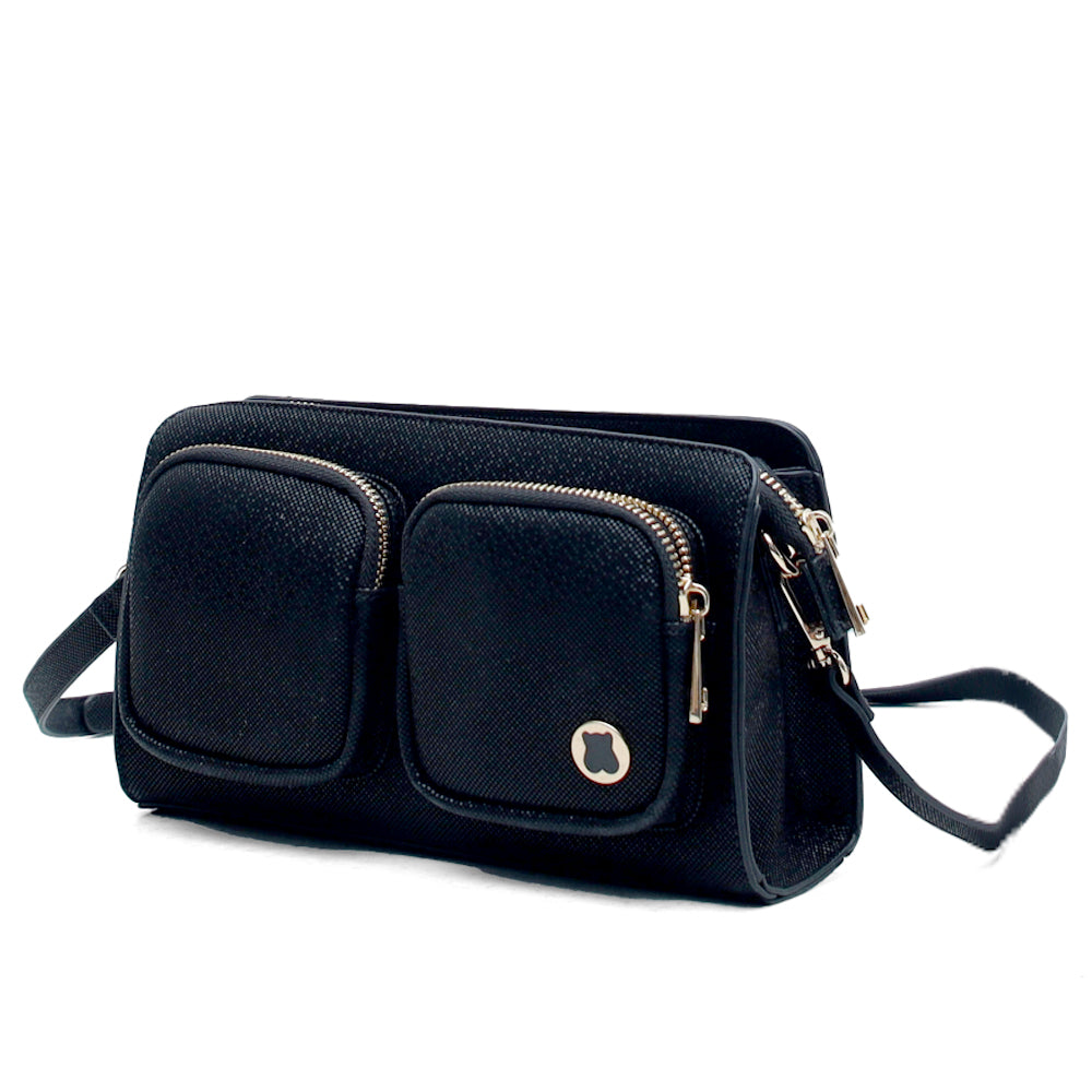 Hamster London Roma Crossbody Black