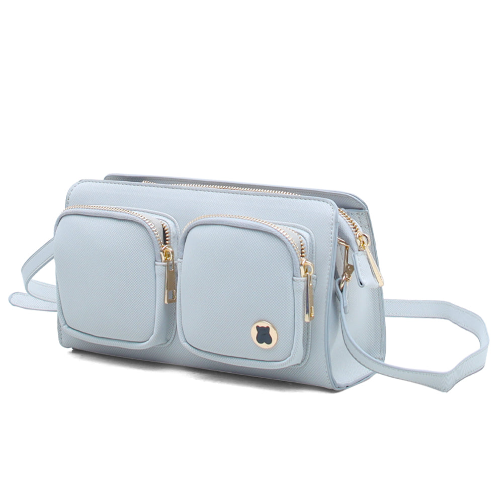 Hamster London Roma Crossbody Silver