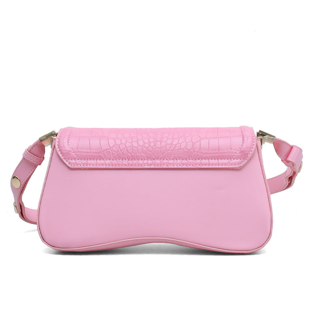 Hamster London Roma Shoulder Bag Pink