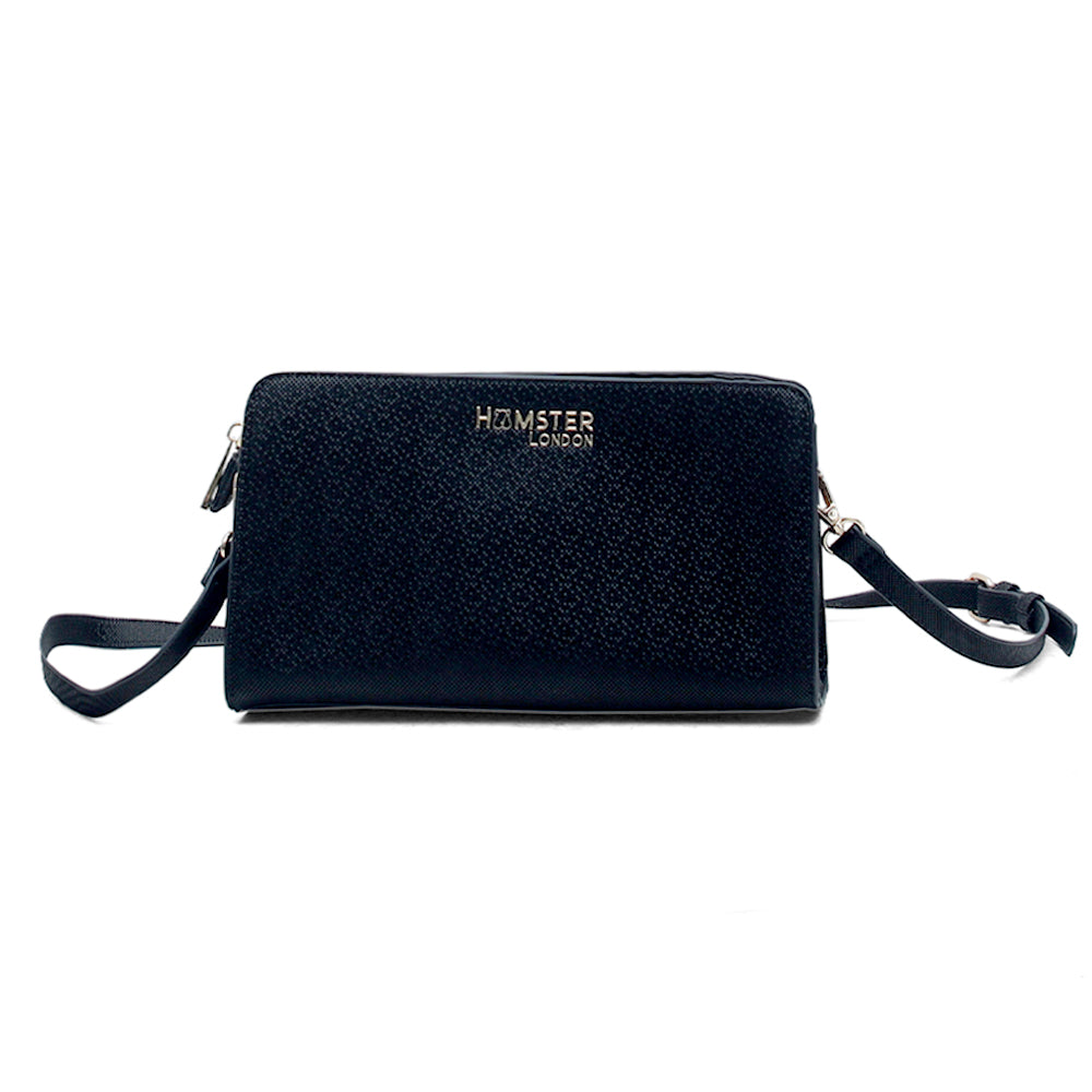 Hamster London Roma Crossbody Black