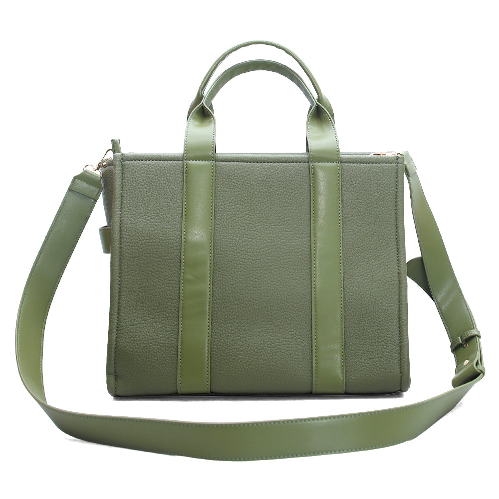 Hamster London Roma Tote Bag Olive