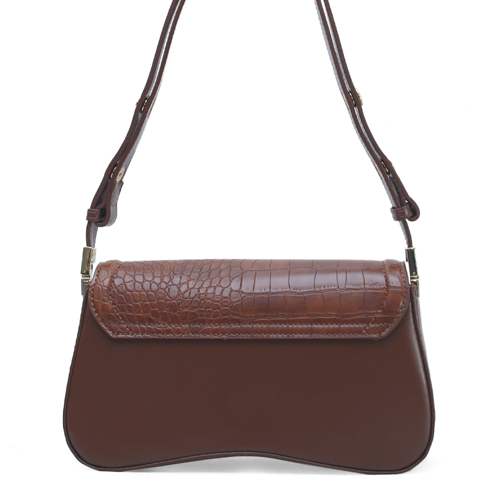 Hamster London Roma Shoulder Bag Brown