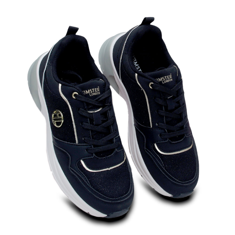 Hamster London Signature Black Sneakers