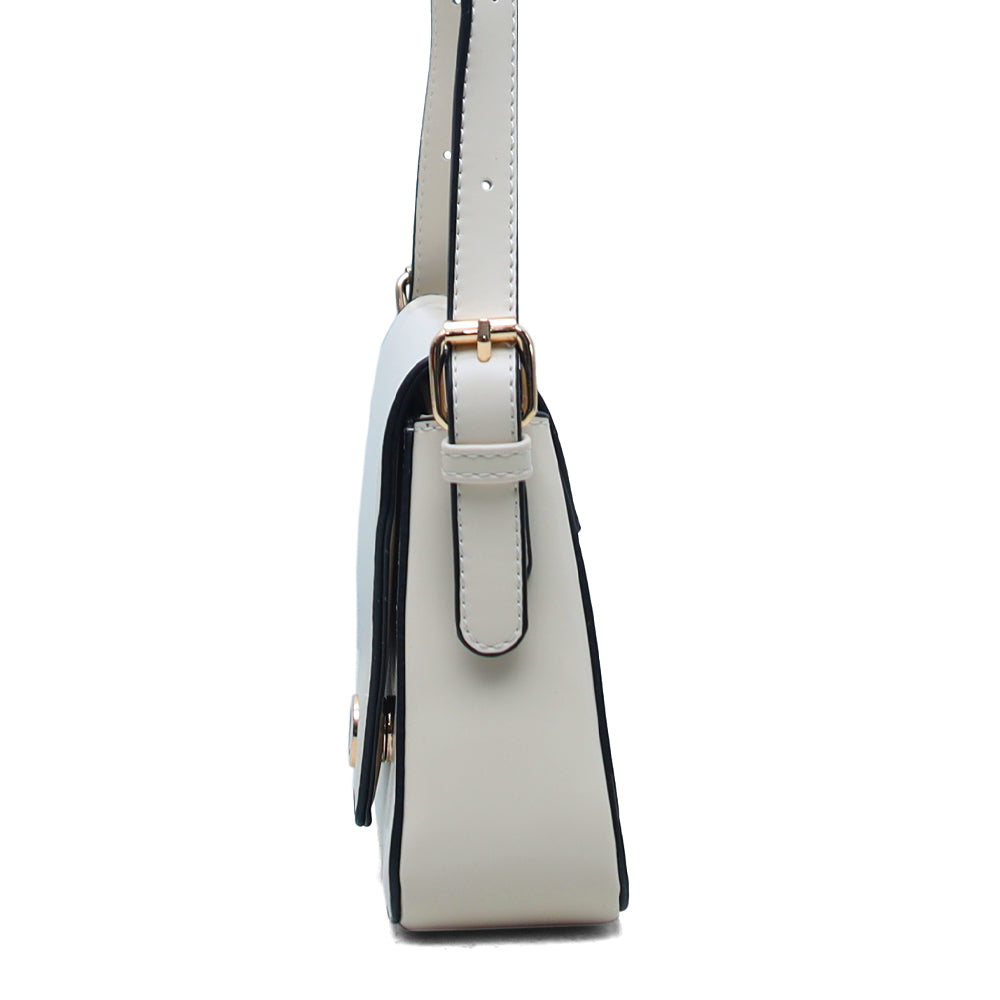 Hamster London Roma Jigsaw Bag Off-White
