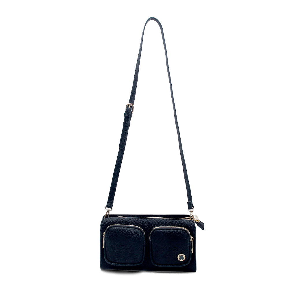 Hamster London Roma Crossbody Black