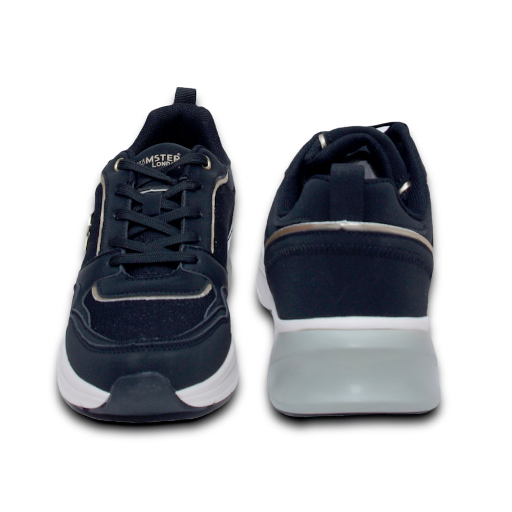 Hamster London Signature Black Sneakers
