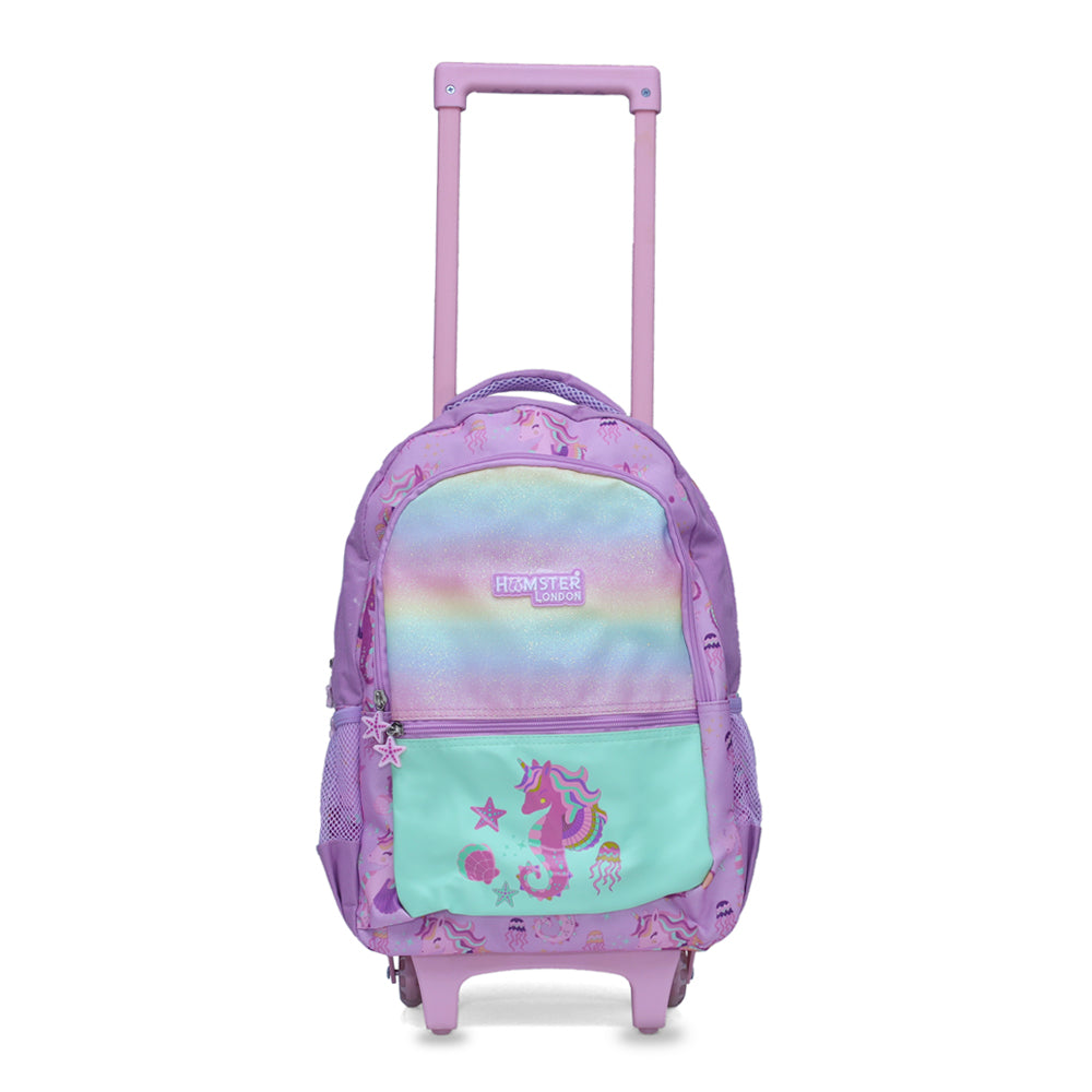 Hamster London Twinkle Horn Unicorn Trolley Bag