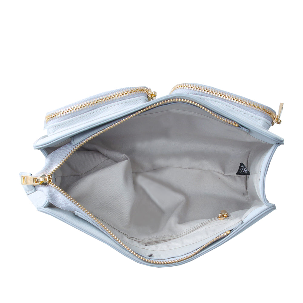 Hamster London Roma Crossbody Silver