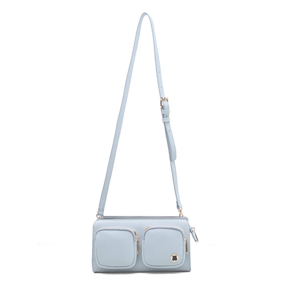 Hamster London Roma Crossbody Silver