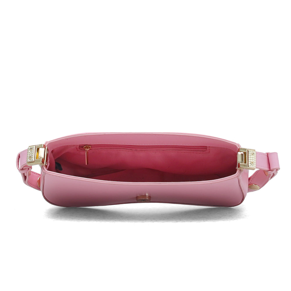 Hamster London Roma Shoulder Bag Pink