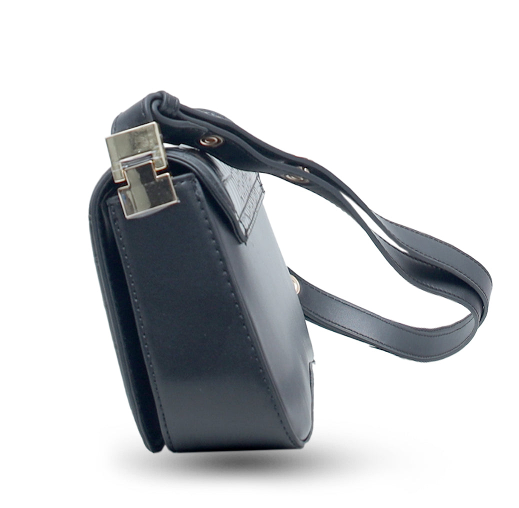 Hamster London Roma Shoulder Bag Black