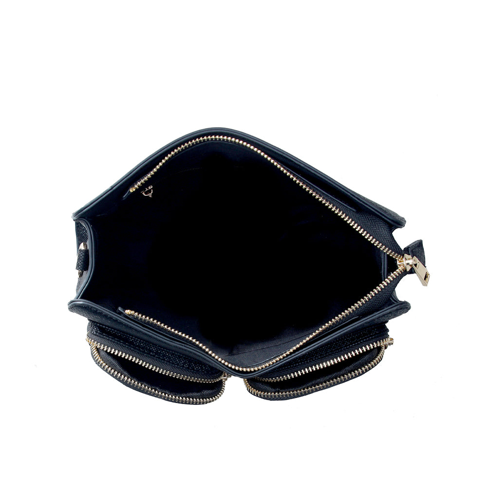 Hamster London Roma Crossbody Black