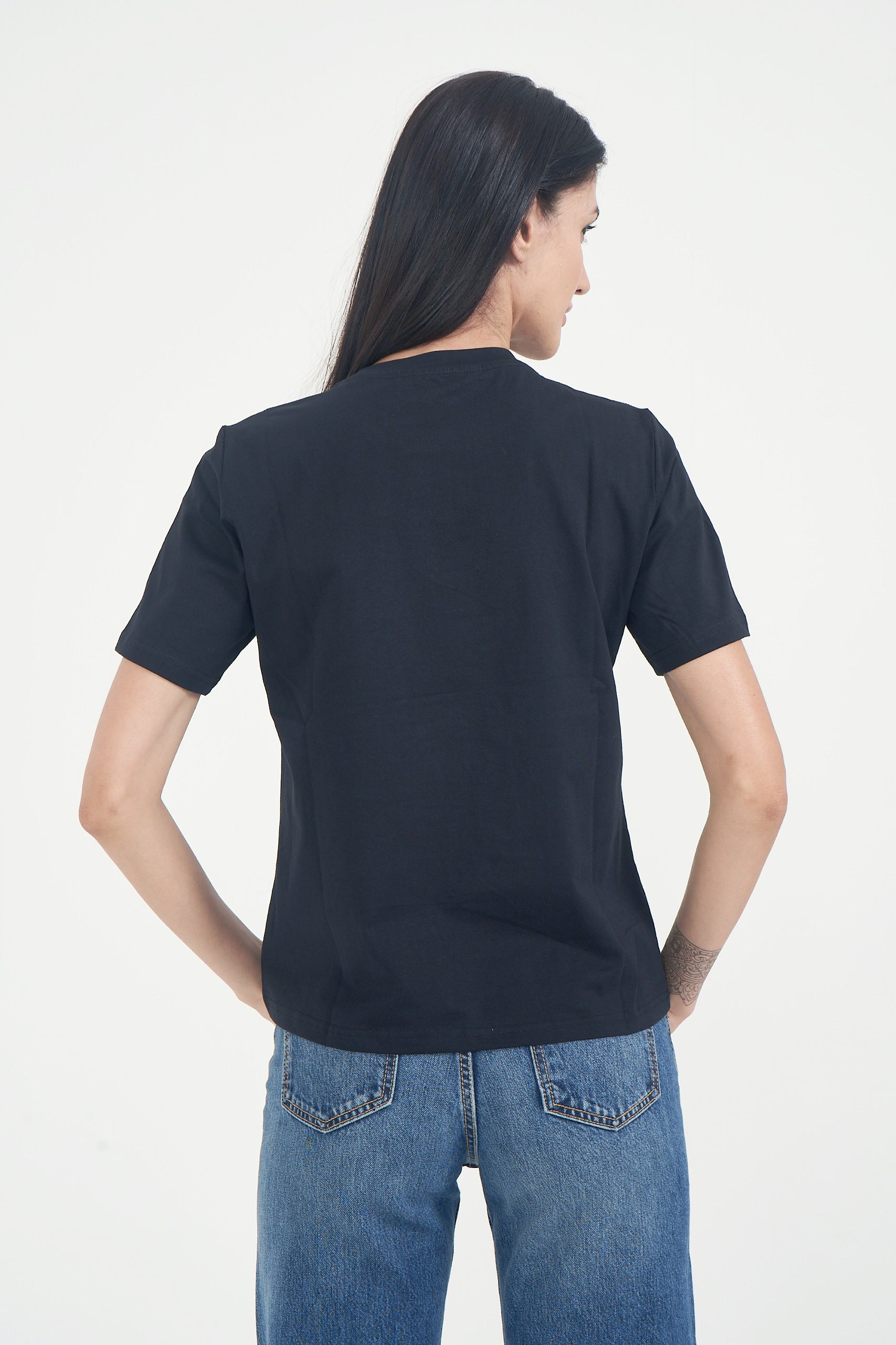 Hamster London Pup H Border Collie T-shirt Black
