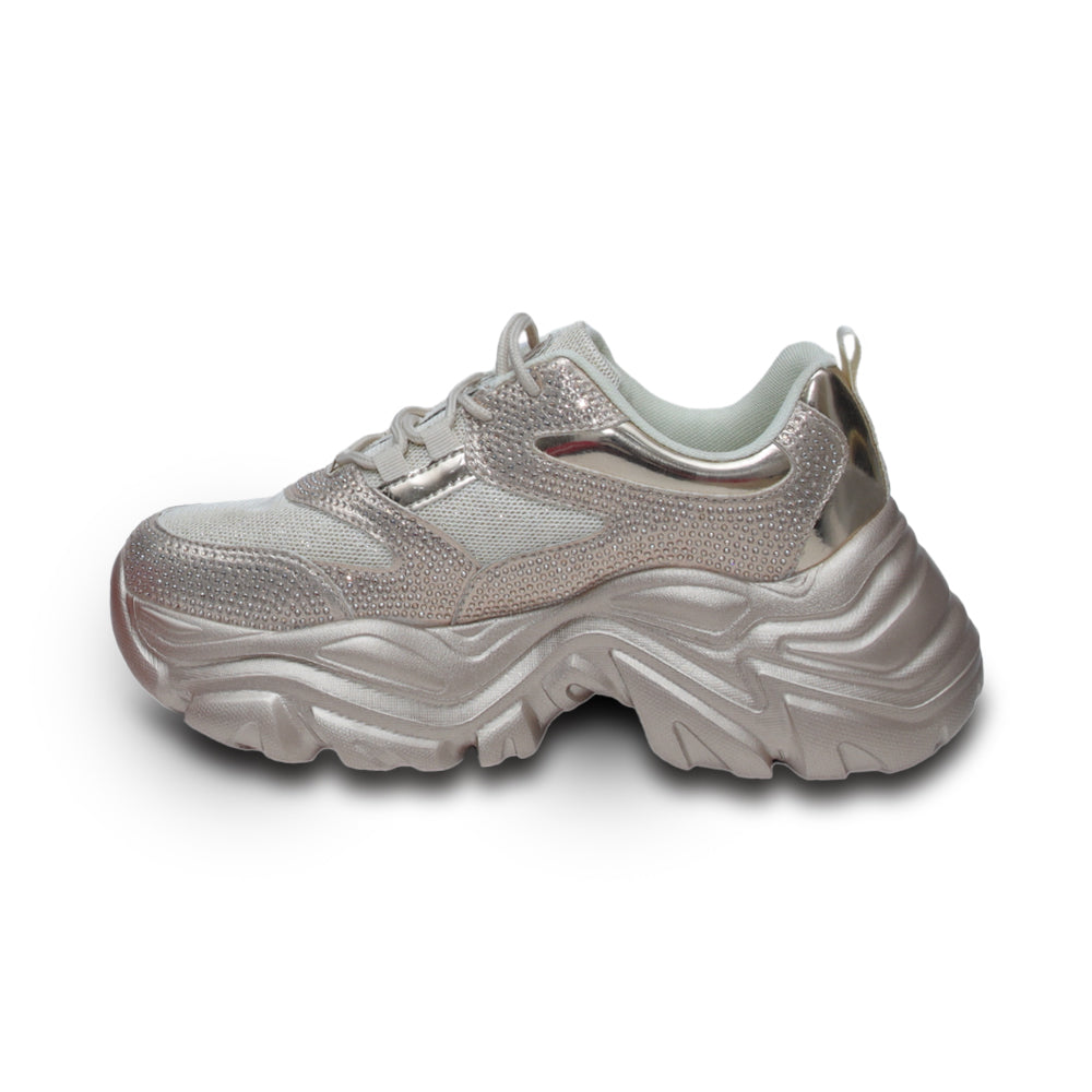 Hamster London Booster Gold Sneakers