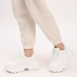 Hamster London Mousehole All White Party Sneakers