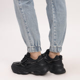 Hamster London Mousehole Black Party Sneakers