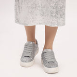 Hamster London Mousehole Silver Party Sneakers