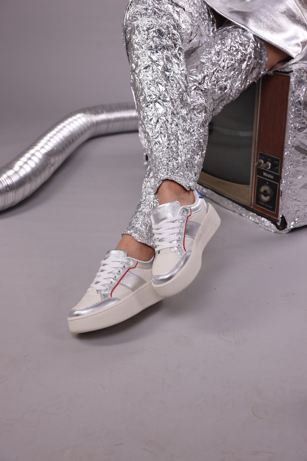 Hamster London Sci- Fi White Party Sneakers