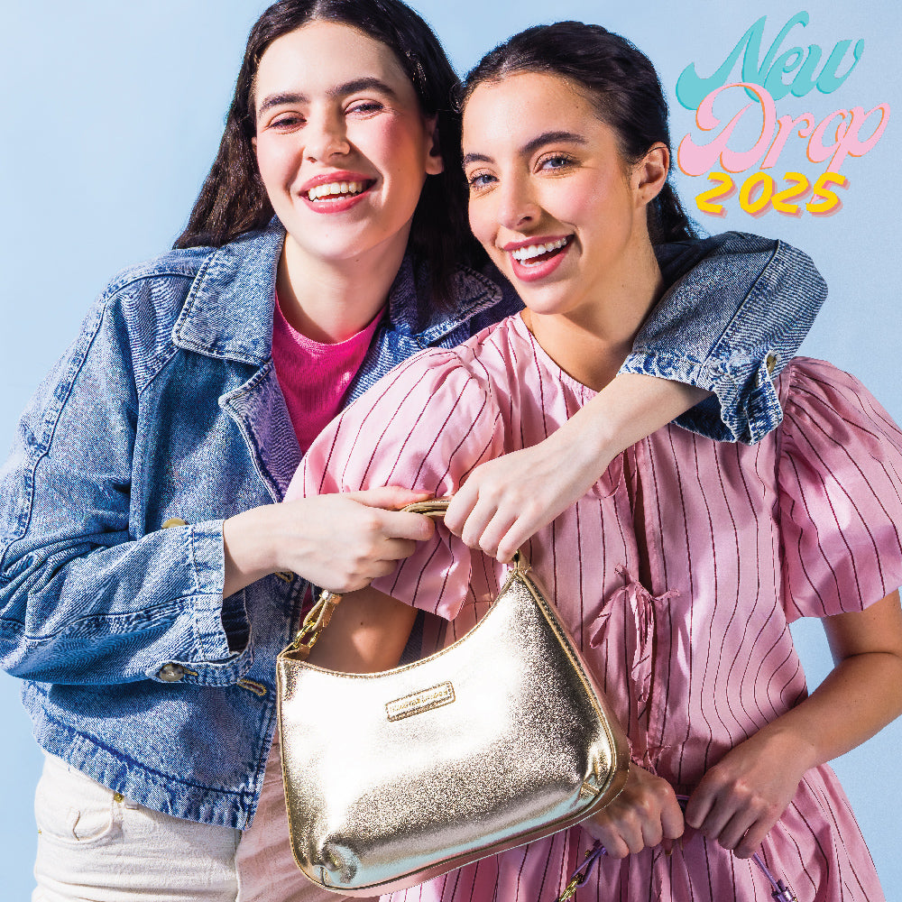 Hamster London Nights Edit Shoulder Bag Gold
