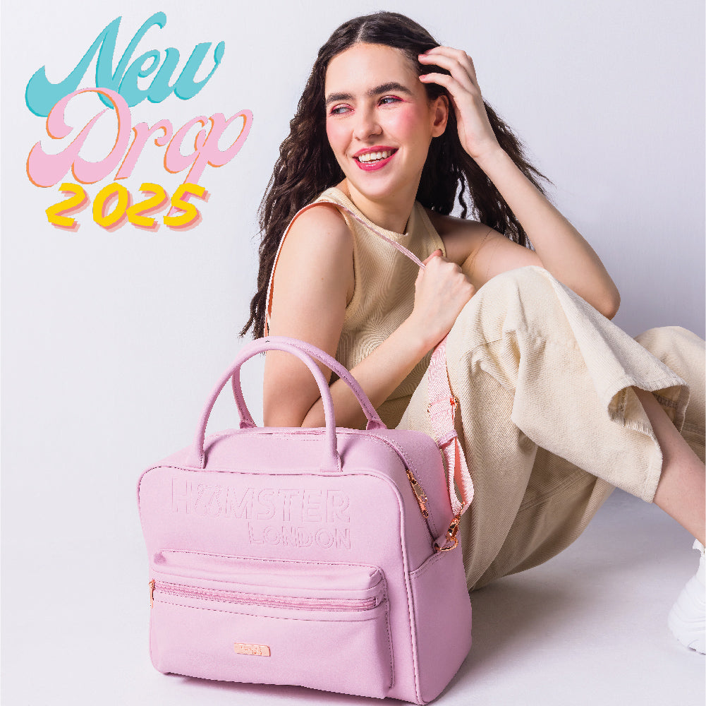 Hamster London Melissa Hand Bag Pink