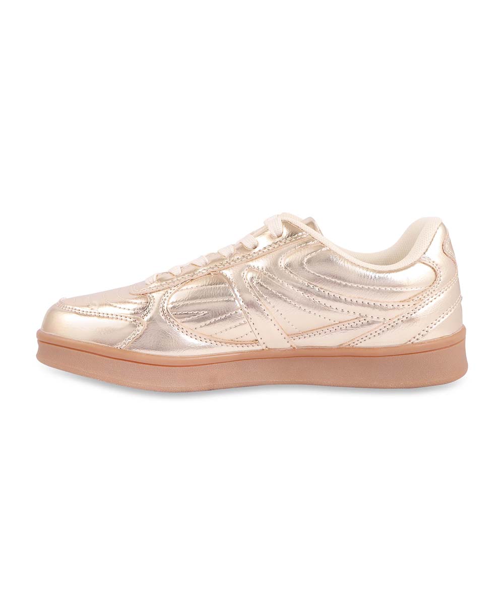 Hamster London Haven Kicker Party Gold Sneakers