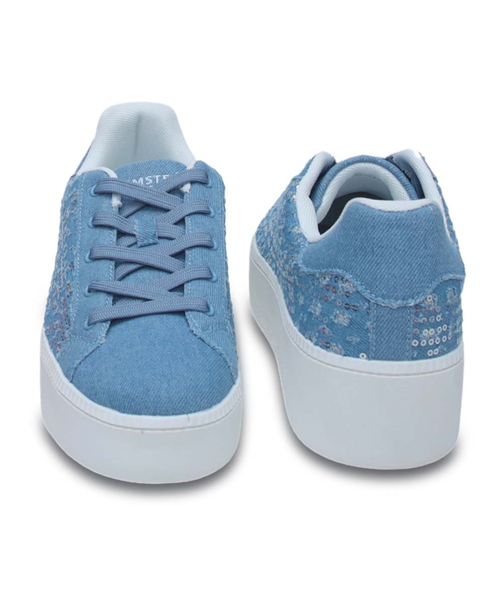 Hamster London Super Model Bling Blue Sneakers