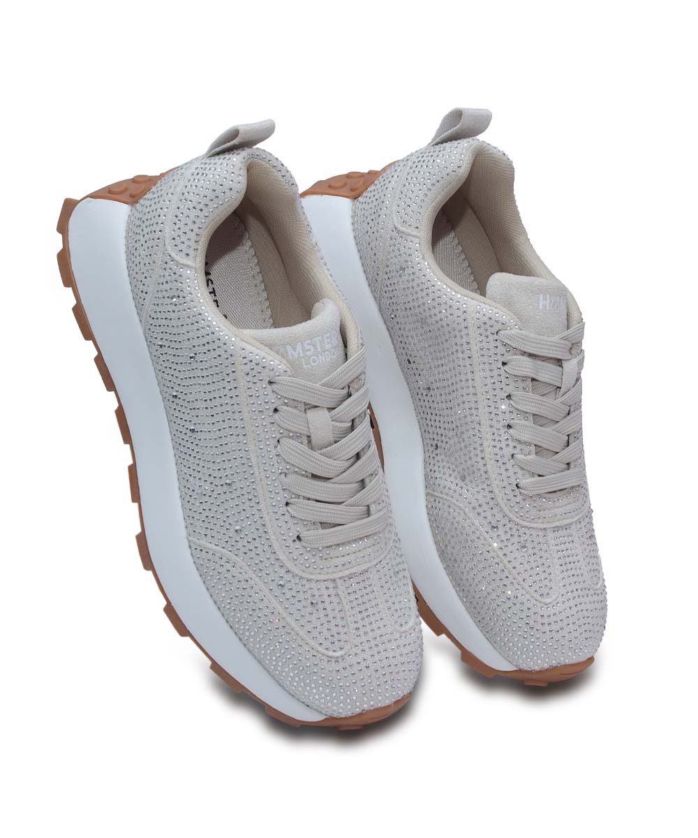 Hamster London Love Stone Off White Sneakers