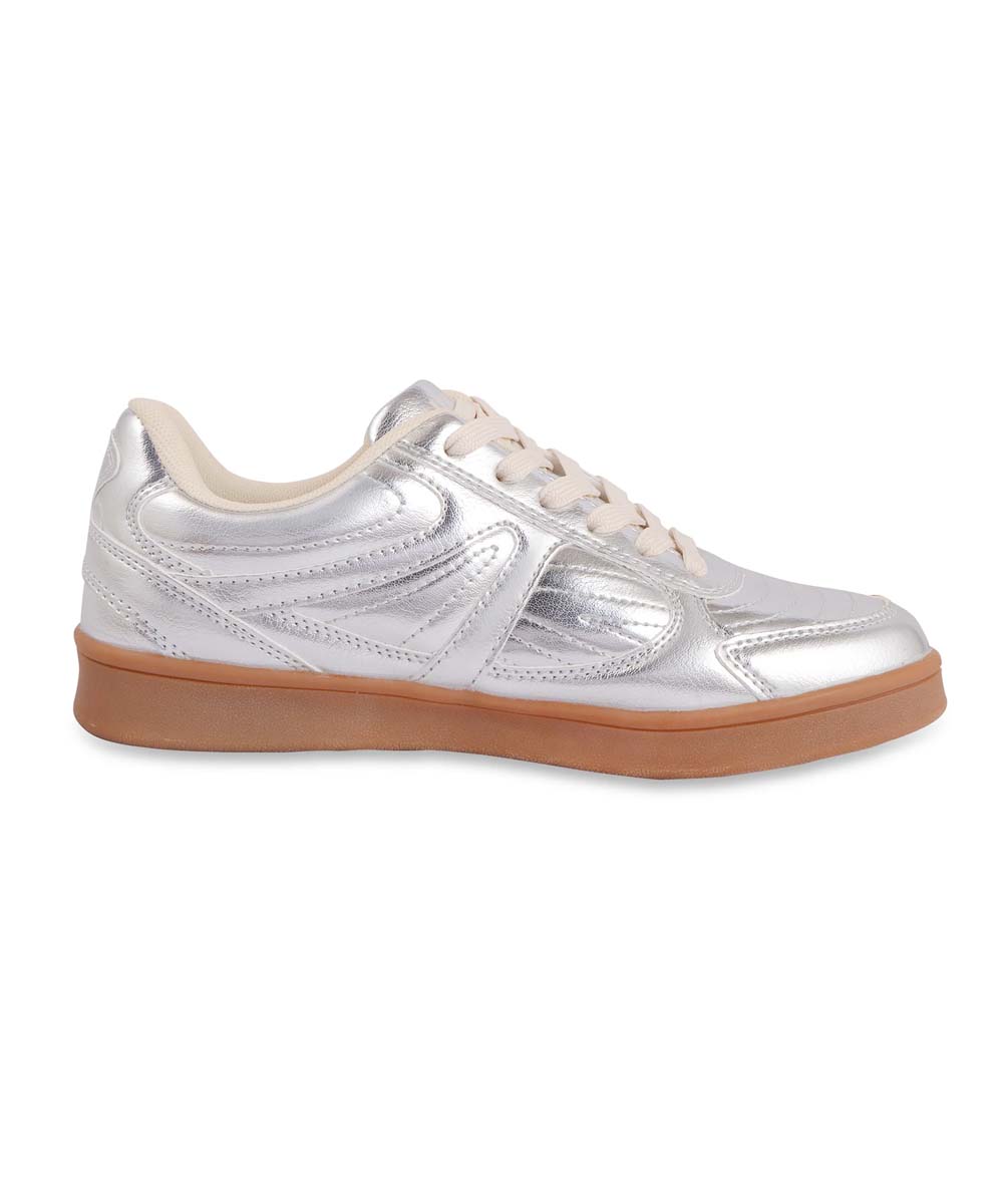 Hamster London Haven Kicker Party Silver Sneakers