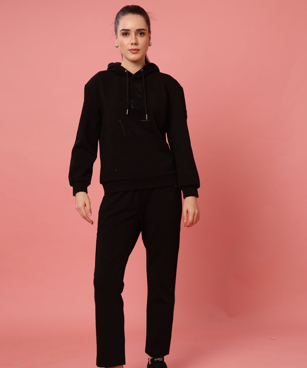 Hamster London Kolo Hoodie & Lowers Set Black