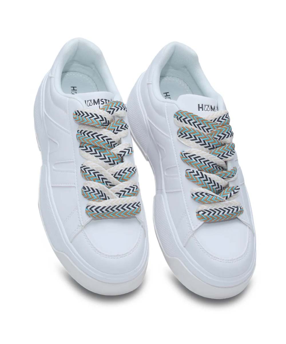 Hamster London Huxley White Sneakers