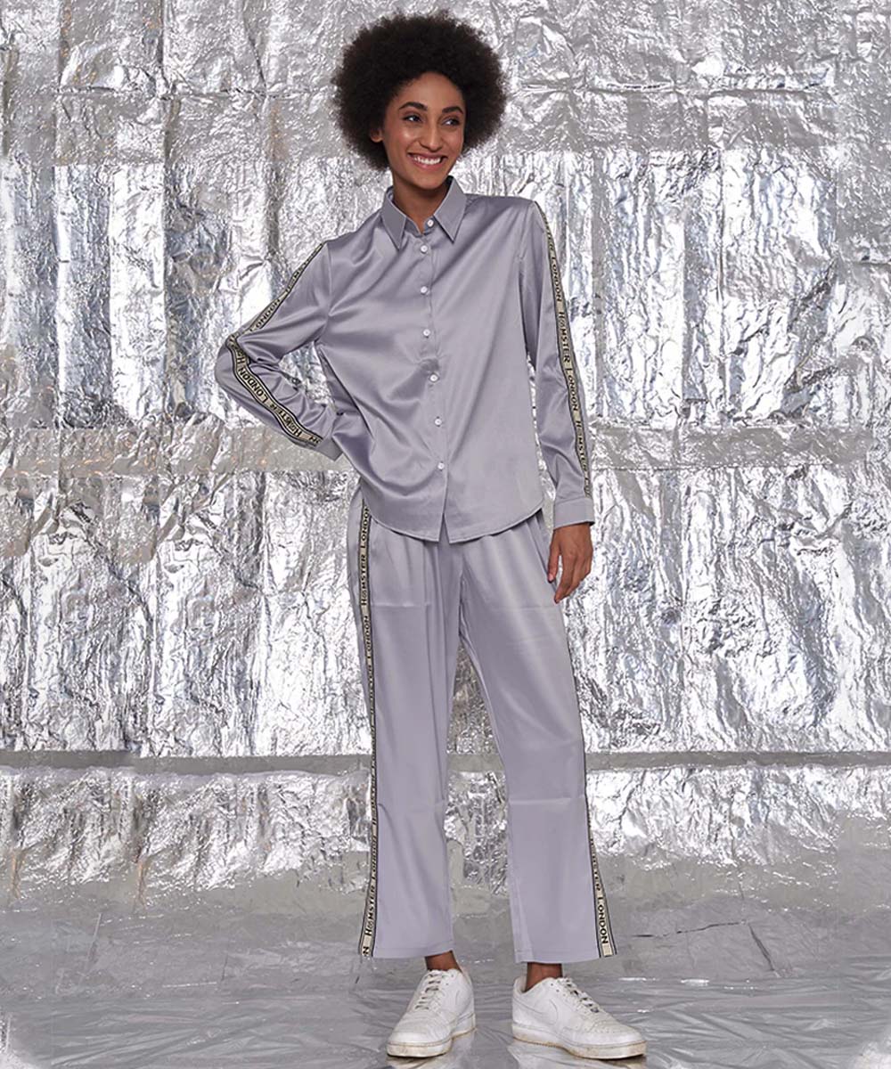 Hamster London Satin Love Co-ord Set