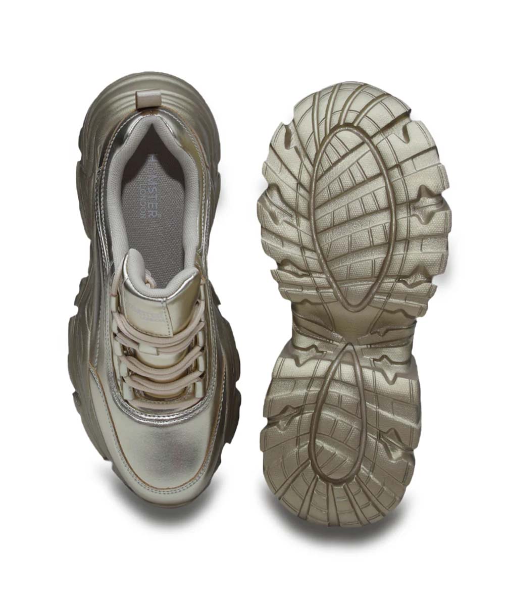Hamster London Ultimate Golden Sneakers
