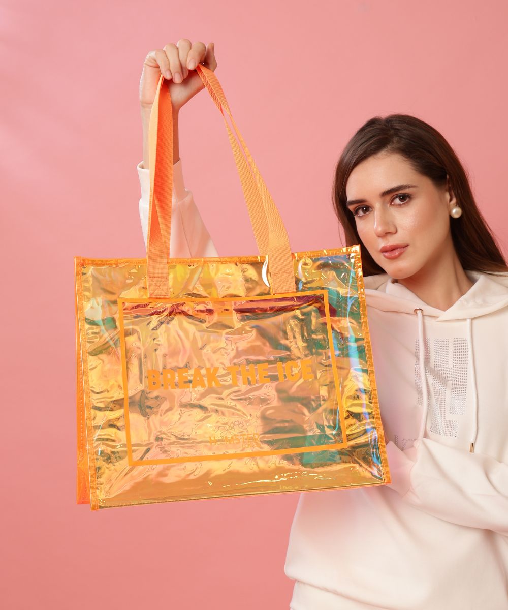 Hamster London Tote Bag Orange