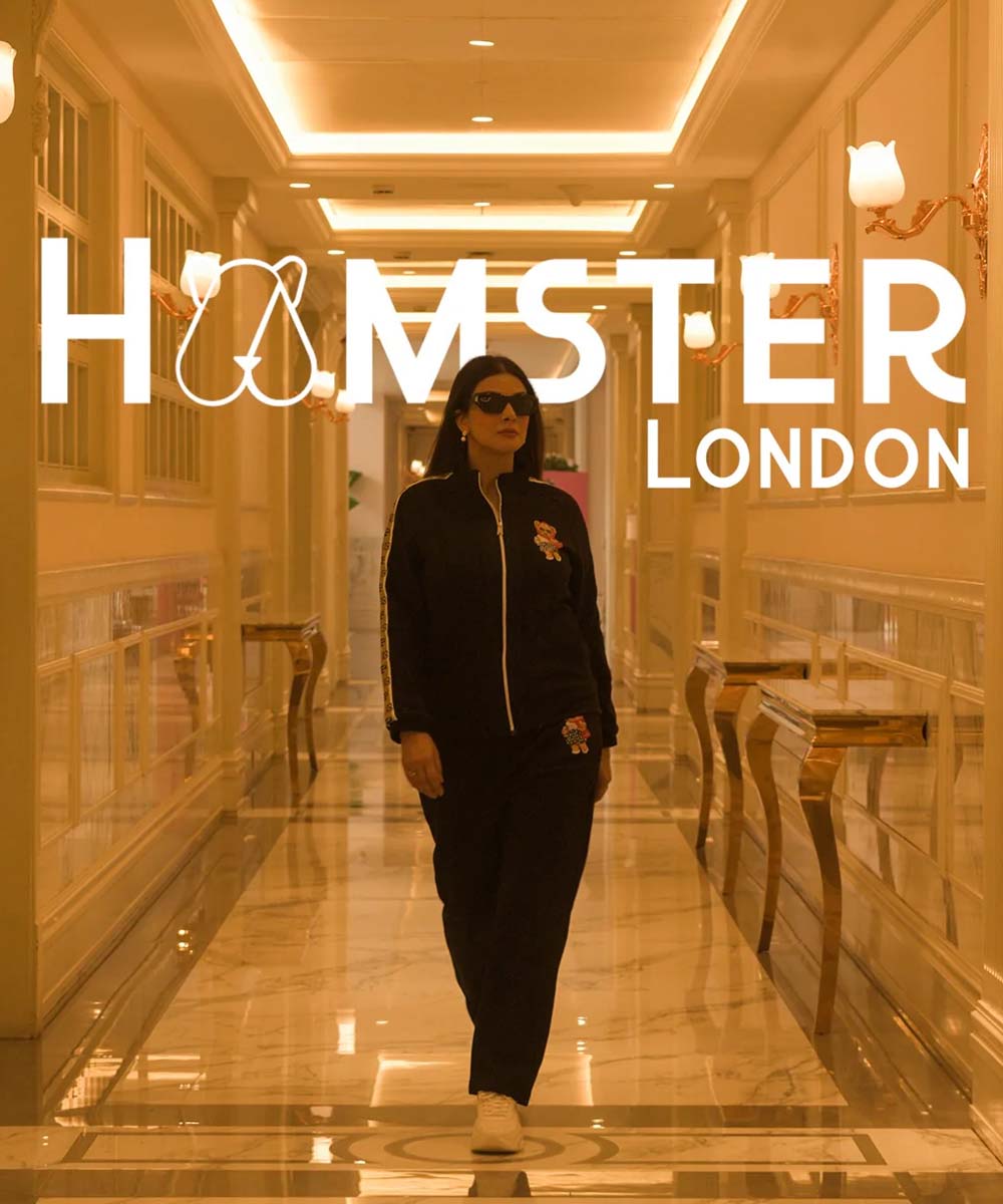 Hamster London Ted H Zipper Jacket & Lower Cord Set Black
