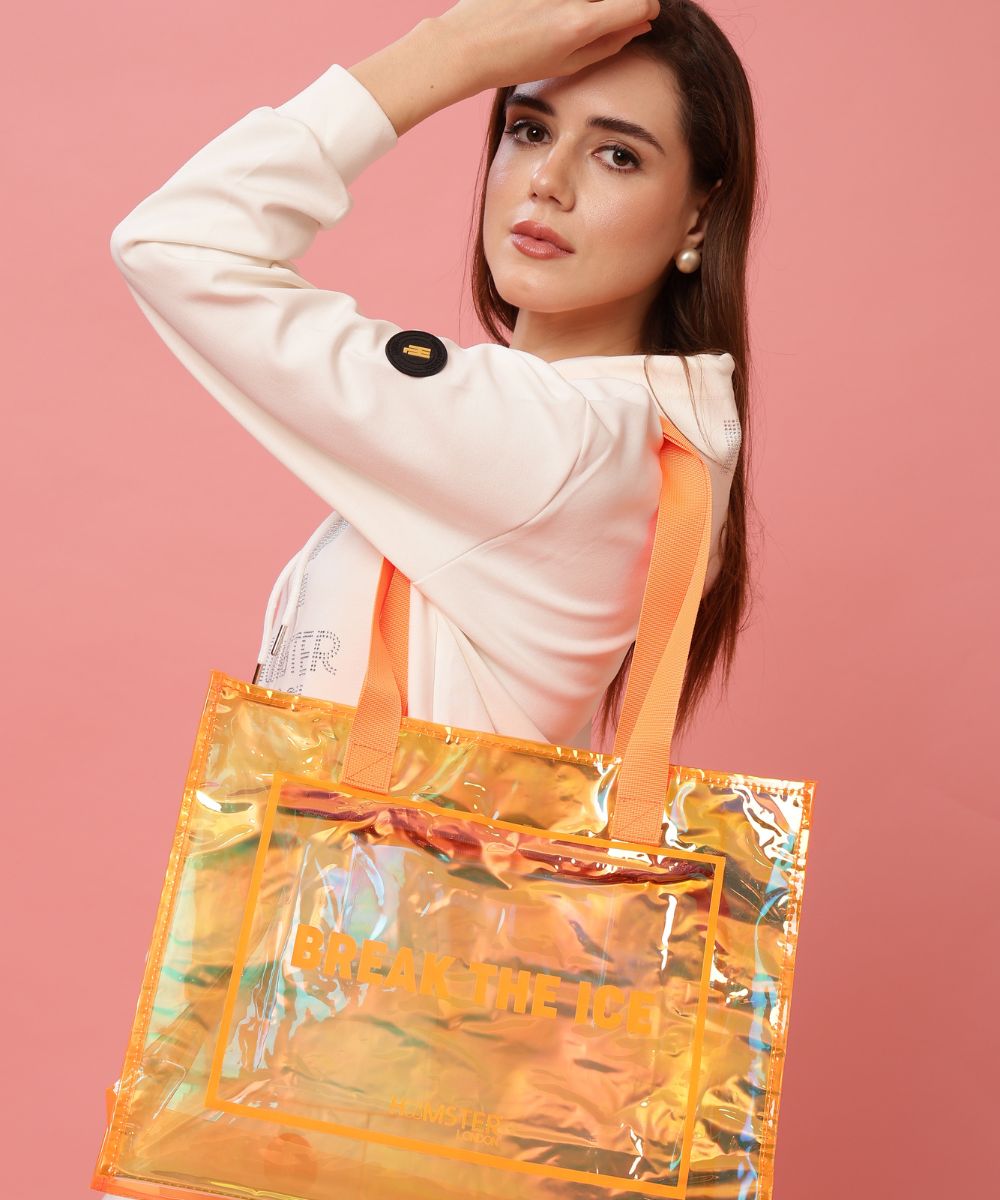 Hamster London Tote Bag Orange
