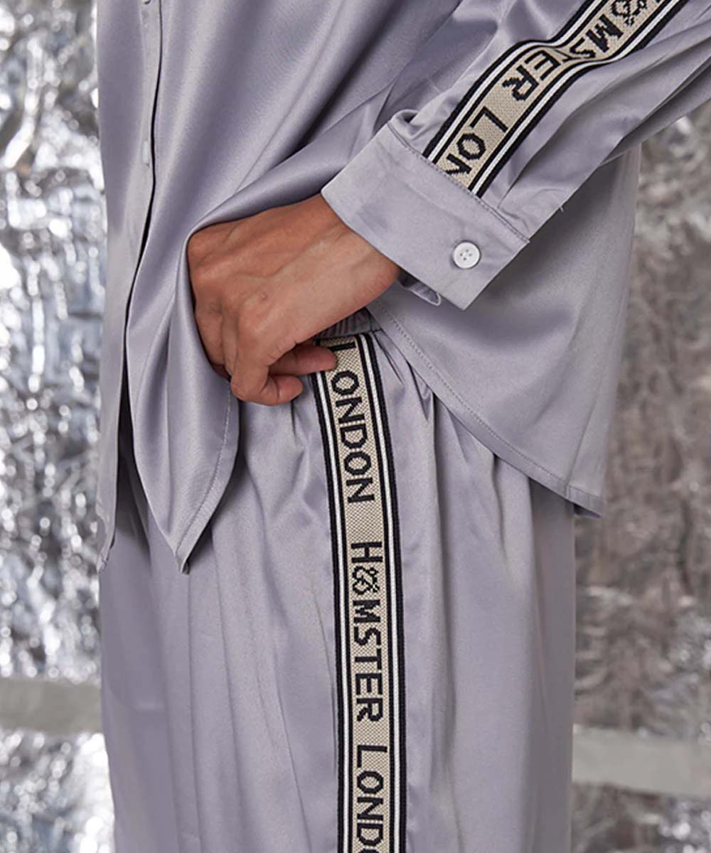 Hamster London Satin Love Co-ord Set