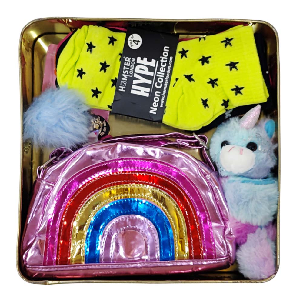 Hamster London Rainbow Unicorn + Gift-Box Combo (Set of 5)