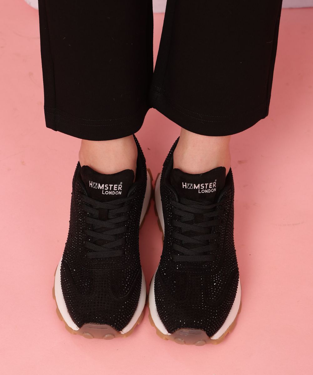 Hamster London Gems Sneaker – Black